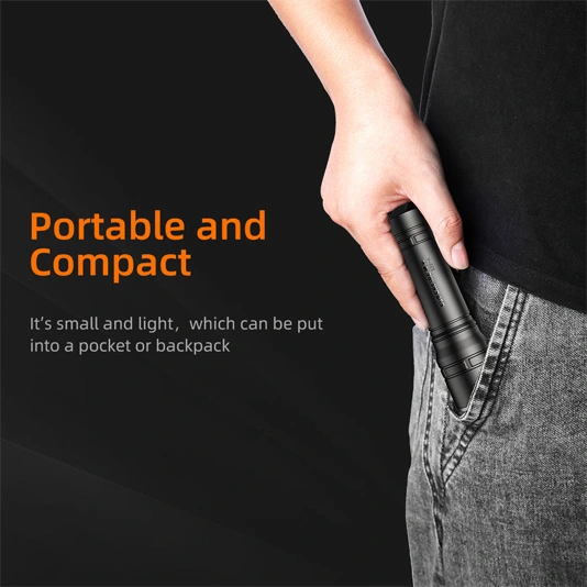 usb rechargeable tactical flashlight