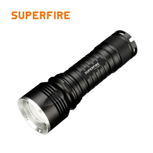 SUPERFIRE F11-T 10w Cree LED lampe de poche zoom rechargeable