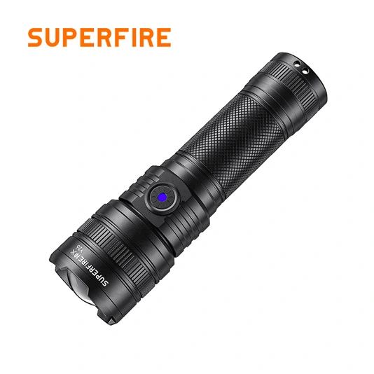 SUPERFIRE Y26 2000 lumens Focus télescopique Zoomable Lampe de poche