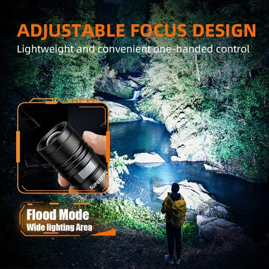 SUPERFIRE A2-P50 500 Lumens Mini lampe de poche taille
