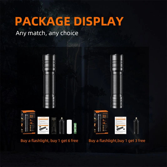 SUPERFIRE S3-A 146 Lumens Mini EDC Lampe de poche
