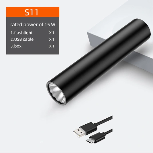 SUPERFIRE S11-P50 900 Lumens Mini USB Rechargeable Lampe de Poche