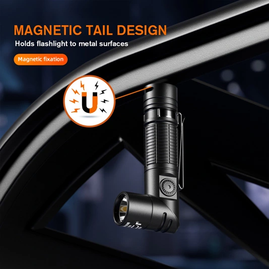 SUPERFIRE G19-S Magnétique Rechargeable Lampe de Poche