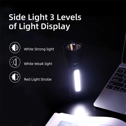 SUPERFIRE D15 P90 36W Lampe de poche haute puissance