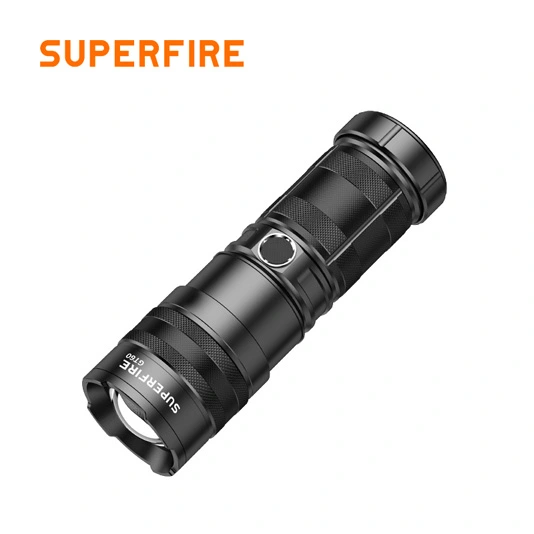 SUPERFIRE GT60 1680 Lumens Zoom Lampe de poche haute puissance