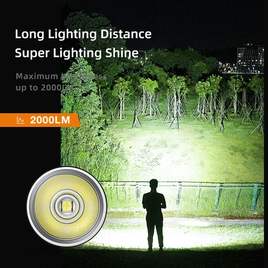 SUPERFIRE D18 Lampe de poche haute sortie