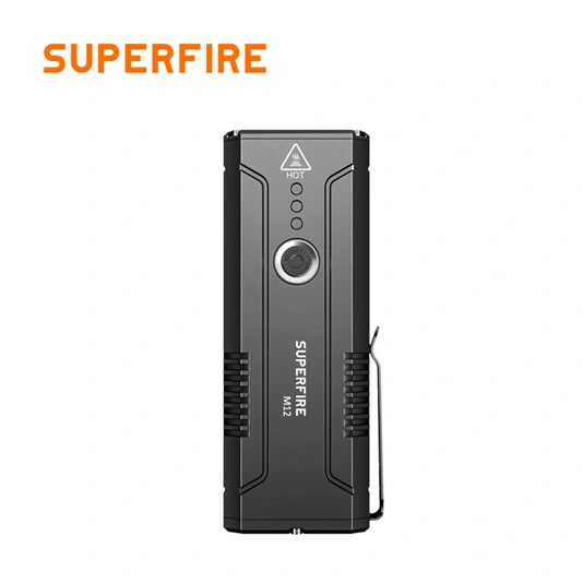 SUPERFIRE M12 Haute Lumen Lampe de Poche