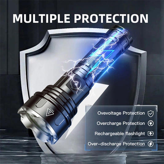 SUPERFIRE R3-P90 2000 Lumens 36w Banque de puissance lampe de poche rechargeable
