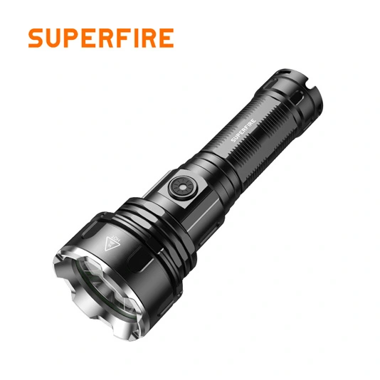 SUPERFIRE R3-P90 2000 Lumens 36w Banque de puissance lampe de poche rechargeable