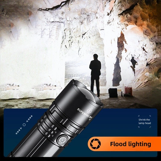 SUPERFIRE Y2 1355 Lumens haute puissance longue distance lampe de poche rechargeable