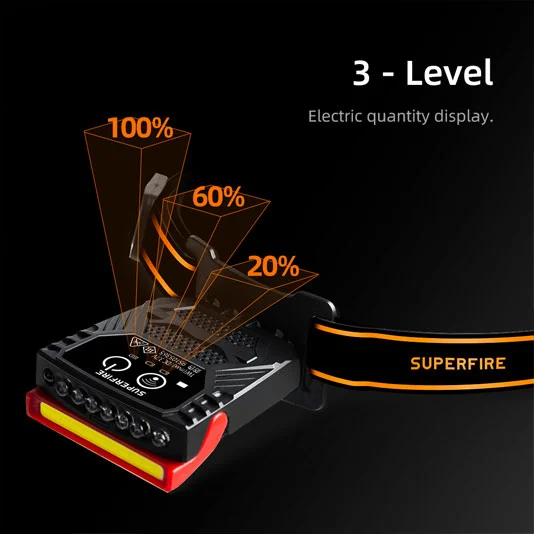 SUPERFIRE CL01 Capteur Cap Lumière