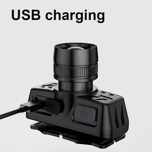 Lampe frontale à zoomable SUPERFIRE HL50