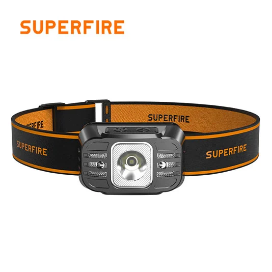 SUPERFIRE HL75 Série Capteur De Mouvement Tête Torche