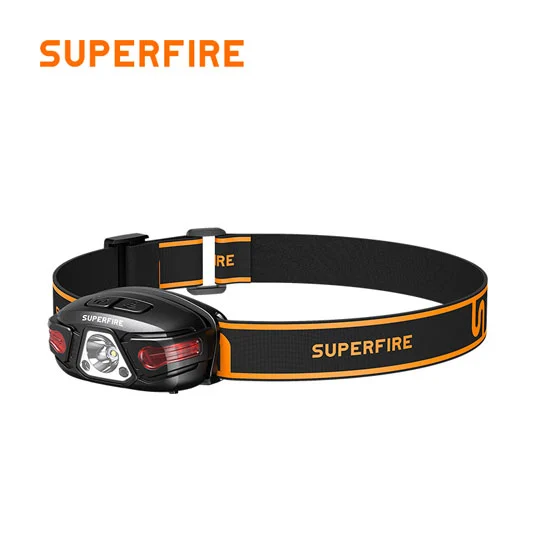 Lampe frontale rechargeable SUPERFIRE HL63