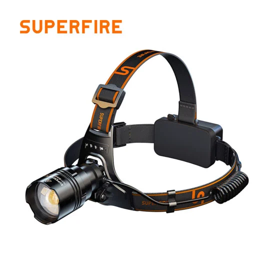 Lampe frontale LED à haute sortie SUPERFIRE HL31
