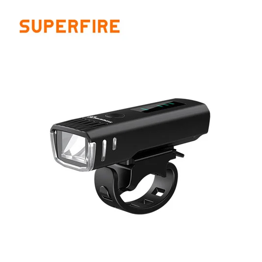 Phare de vélo rechargeable SUPERFIRE BL10