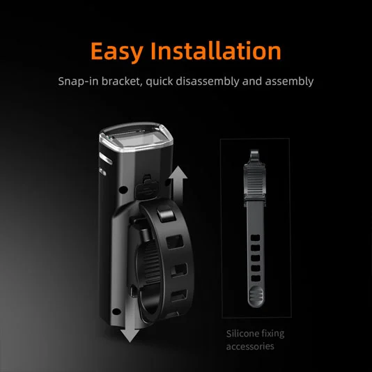 Phare de vélo rechargeable SUPERFIRE BL10