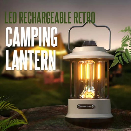 SUPERFIRE T35 Rechargeable d'urgence LED Lanterne pour panne de courant