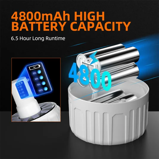 SUPERFIRE T26-S solaire rechargeable LED camping lanterne lumière