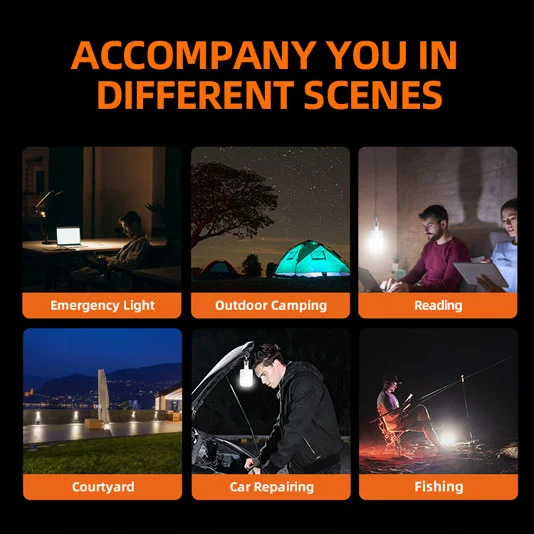 SUPERFIRE T26-S solaire rechargeable LED camping lanterne lumière