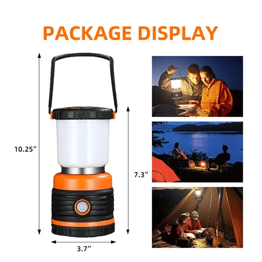 Lumière de camping longue durée SUPERFIRE T39