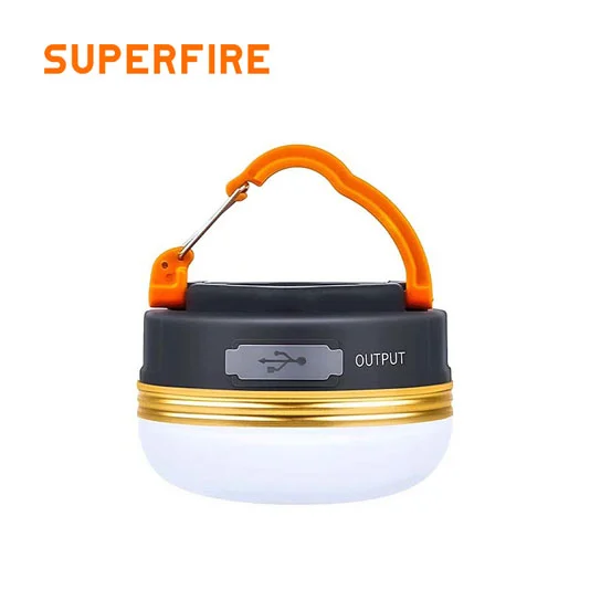 Lumière de camping de banque de puissance de SUPERFIRE T60/T60-A