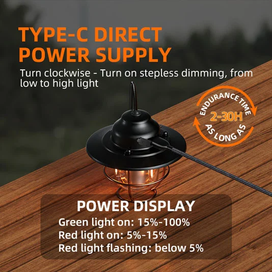 SUPERFIRE T57 USB Chargement Camping Lanterne