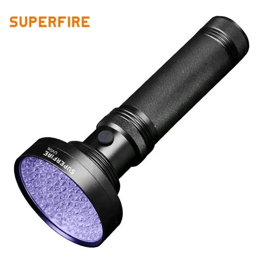 SUPERFIRE UV06 395nm UV lampe de Poche Noir Lumière