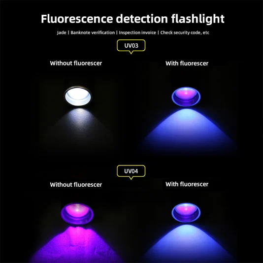 SUPERFIRE UV03 365nm 3w lampe de poche UV portable