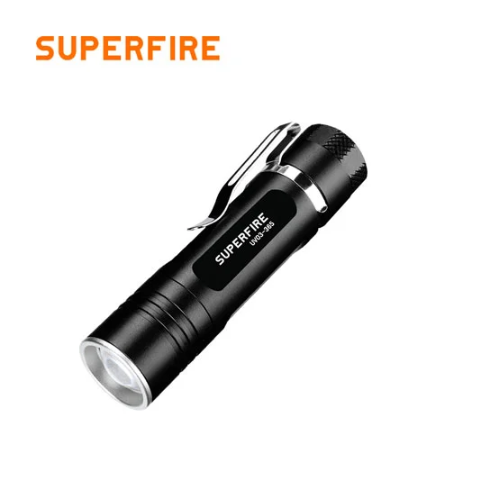 SUPERFIRE UV03 365nm 3w lampe de poche UV portable