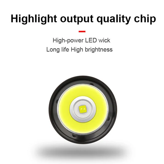 SUPERFIRE EP01 Mini lampe de poche LED à sécurité intrinsèque rechargeable et antidéflagrante
