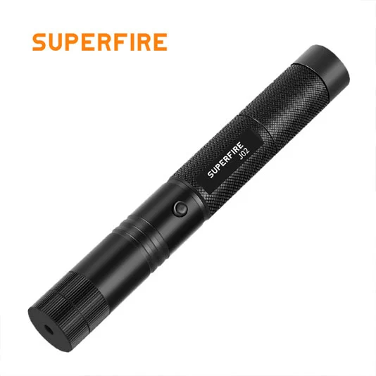 SUPERFIRE J02 petite lampe de poche rechargeable LED avec pointeur laser