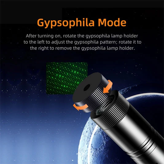 SUPERFIRE J02 petite lampe de poche rechargeable LED avec pointeur laser