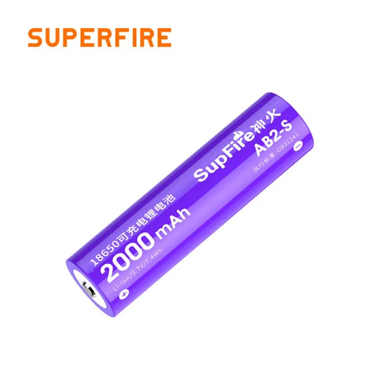 Batterie au lithium rechargeable 2000mAh 3.7 Volt,