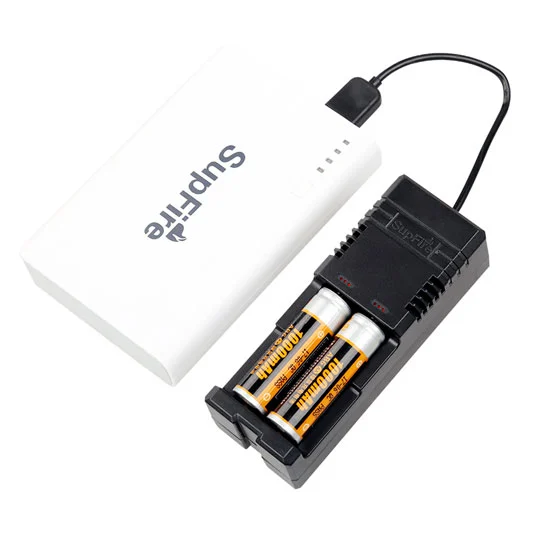 Chargeur USB SUPERFIRE AC28 pour batterie