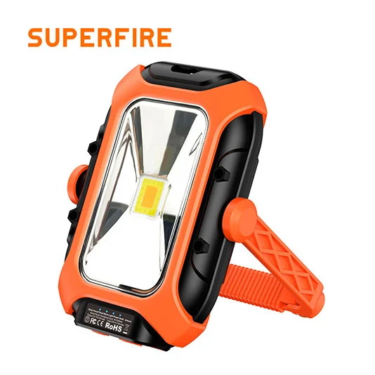 SUPERFIRE GM05 Lumière de travail magnétique solaire