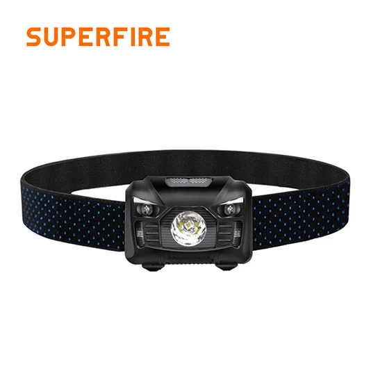 SUPERFIRE HL06 Capteur Lampe frontale