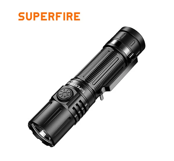 SUPERFIRE A20 1700 lumens Tactique Super Lumtique Tactique LED Lampe de Poche