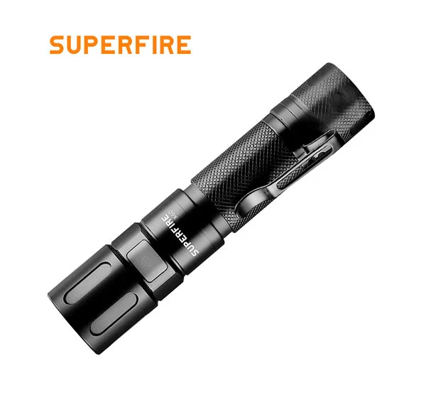 SUPERFIRE X60 850 Lumens Mini Zoom Tactique Lampe de Poche