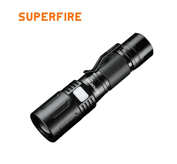 SUPERFIRE X60-T 2000 Lumens Zoomable LED lampe de Poche
