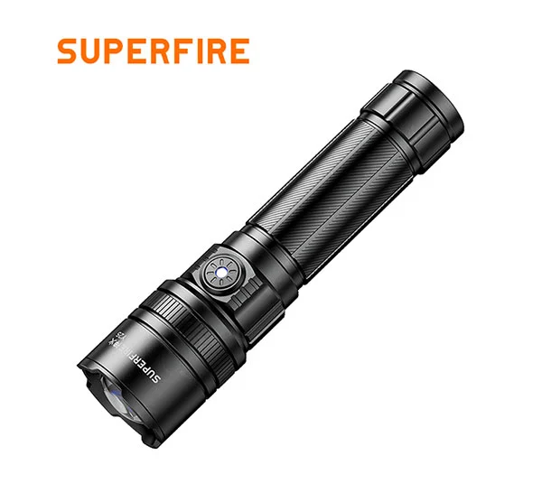 SUPERFIRE Y25 600 Lumens Zoomable Lampe de Poche