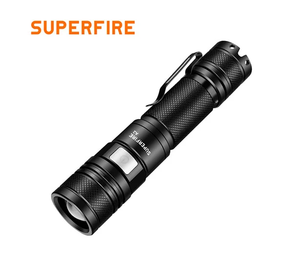 SUPERFIRE A2-P50 500 Lumens Mini lampe de poche taille
