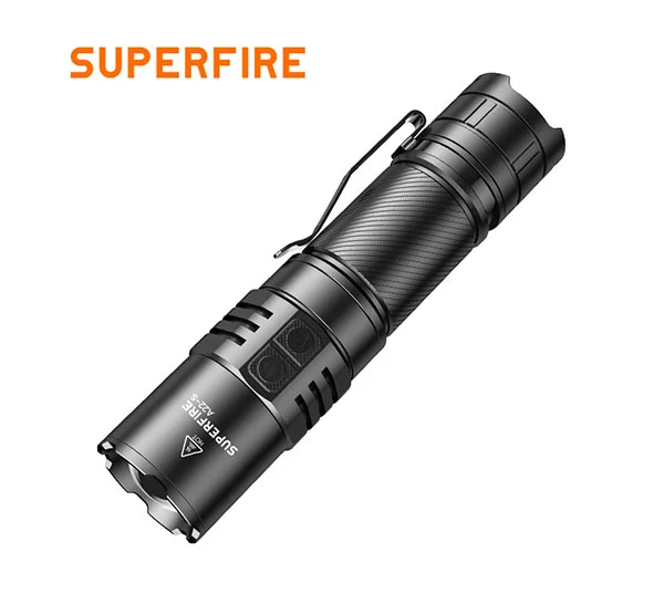SUPERFIRE A22-S IP43 étanche Zoomable Eagle Eye Lampe de poche