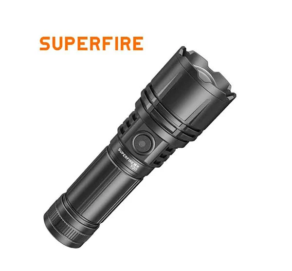 SUPERFIRE Y20 1200 Lumens haute puissance longue portée lampe de poche rechargeable