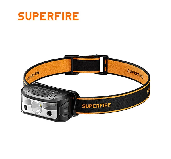SUPERFIRE HL05-M Led Capteur Lampe frontale