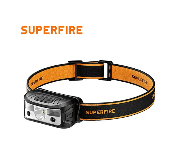 SUPERFIRE HL05-N Led Capteur Lampe frontale