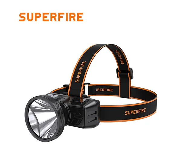 Lampe frontale moderne SUPERFIRE HL51