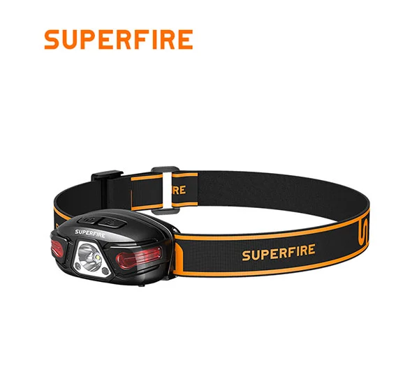 Lampe frontale rechargeable SUPERFIRE HL63