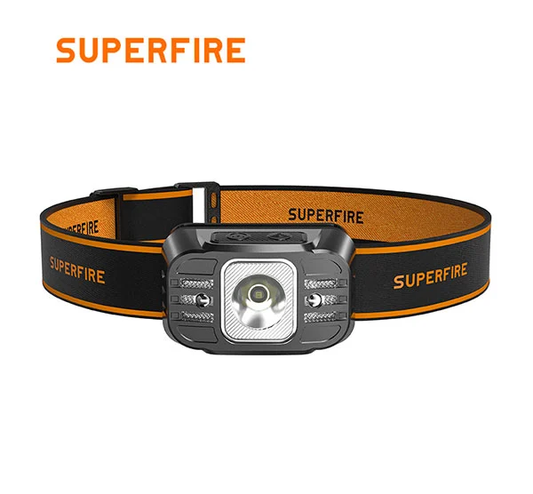 SUPERFIRE HL75 Série Capteur De Mouvement Tête Torche