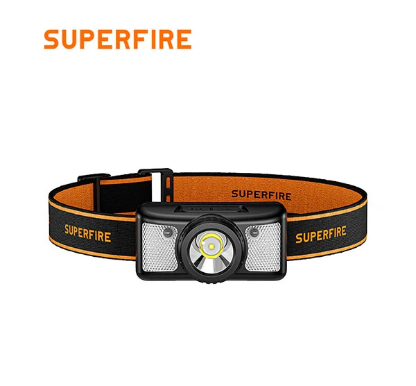 SUPERFIRE HL91-X de type c capteur de charge lampe frontale
